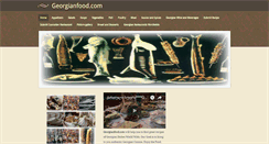 Desktop Screenshot of georgianfood.com